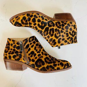 Fall! 1. STATE Rosita Leopard-Print Calf Hair Booties US  7.5